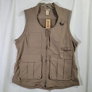 Duluth Trading Fishing Vest Mens Large New with Tags